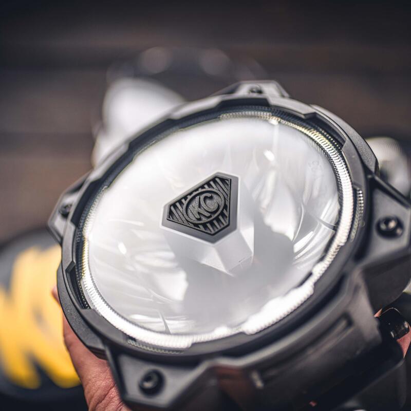 KC HiLiTES 91403 - KCL91403 - KC HiLiTES Gravity Titan LED 6in. - Pair Pack (Wide-40 Beam) - Shipped in Europe - Tuningsupply.com