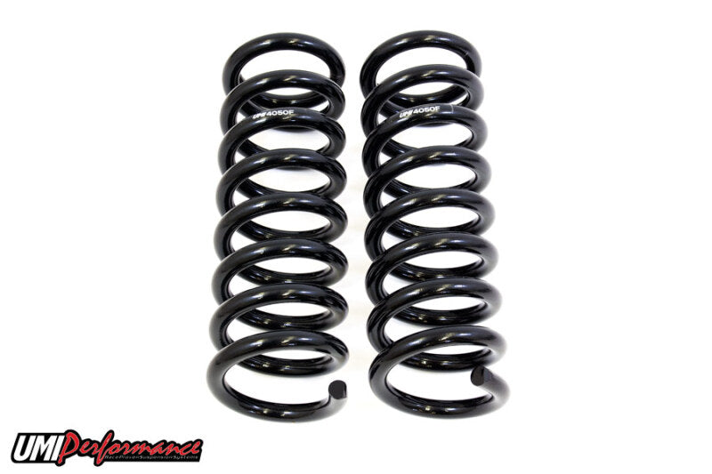 UMI Performance 4051F - UMI4051F - UMI Performance 64-72 GM A-Body 2in Lowering Spring Set Front - Shipped in Europe - Tuningsupply.com