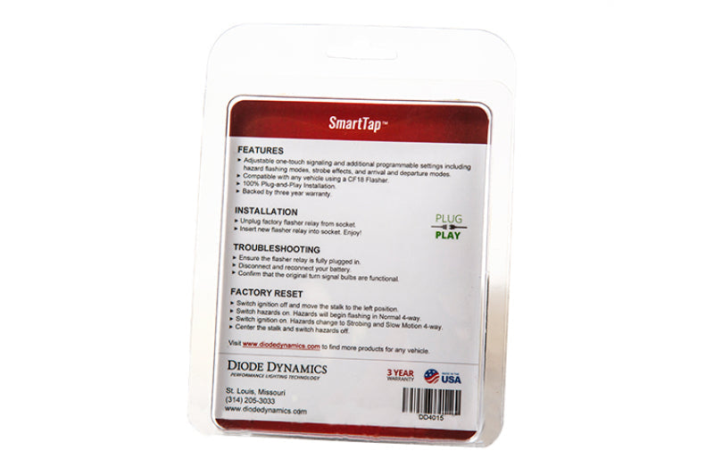 Diode Dynamics DD4015 - DIODD4015 - Diode Dynamics SmartTap CF18 LED Flasher Module - Shipped in Europe - Tuningsupply.com