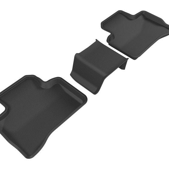 3D MAXpider L1MB07921509 - ACEL1MB07921509 - 3D MAXpider 20162020 Mercedes-Benz GLC-Class X205 Kagu 2nd Row Floormats - Black - Shipped in Europe - Tuningsupply.com