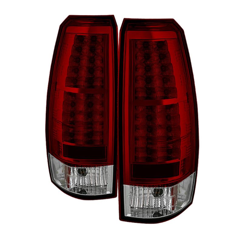 SPYDER 5032478 - SPY5032478 - Spyder Chevy Avalanche 07-13 LED Tail Lights Red Clear ALT-YD-CAV07-LED-RC - Shipped in Europe - Tuningsupply.com