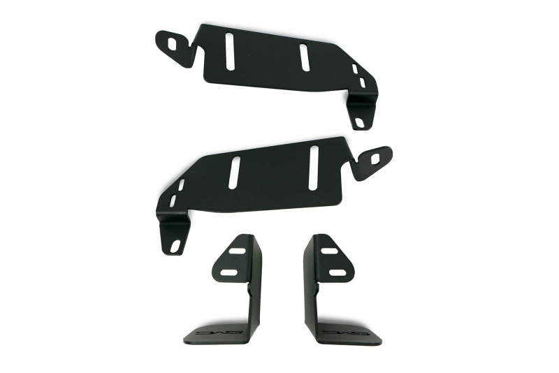 DV8 Offroad LBBR-05 - DVELBBR-05 - DV8 Offroad 21-22 Ford Bronco Factory Bumper Pocket Light Mount (Pair) 3in LED Pod Lights - Shipped in Europe - Tuningsupply.com