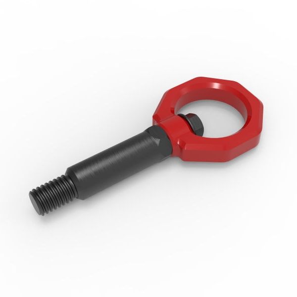 aFe 450-721001-R - AFE450-721001-R - aFe Control Front Tow Hook Red 20-21 Toyota GR Supra (A90) - Shipped in Europe - Tuningsupply.com