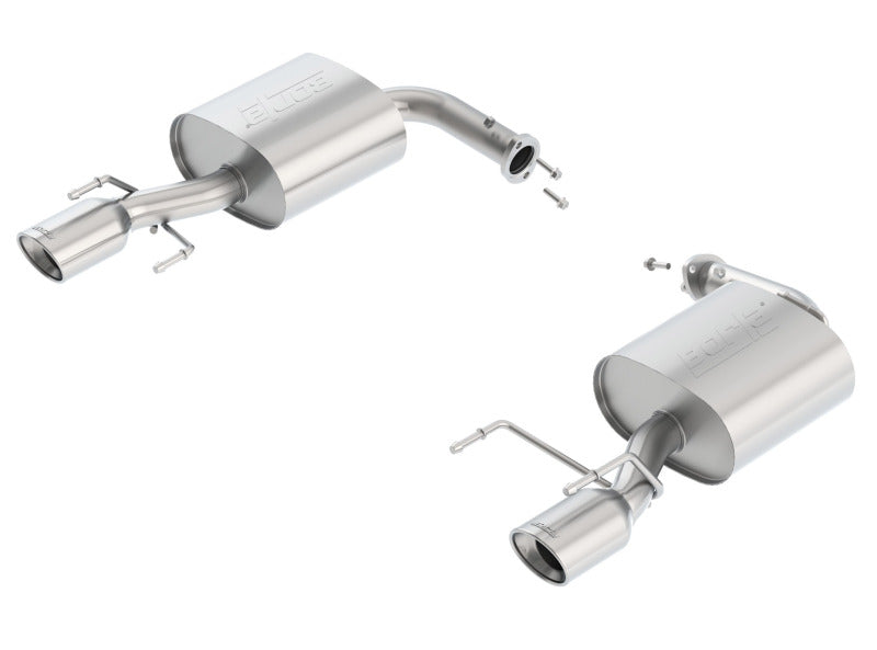 Borla 11916 - BOR11916 - Borla 14-16 Toyota Camry 3.5L AT FWD 4DR 2.25in Touring Rear Section Exhaust 3.5in x 4.25in Tips - Shipped in Europe - Tuningsupply.com