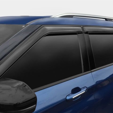 AVS 94824 - AVS94824 - AVS 19-22 Hyundai Santa Fe Ventvisor Outside Mount Window Deflectors 4pc - Smoke - Shipped in Europe - Tuningsupply.com