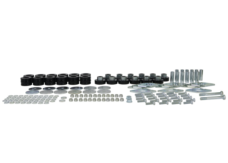 Whiteline W93568 - WHLW93568 - Whiteline 2007-2014 Jeep Wrangler Body Mount Bushing Set - Shipped in Europe - Tuningsupply.com