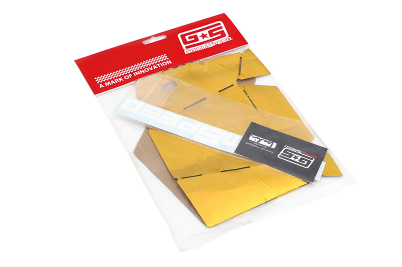 GrimmSpeed 092018 - GRM092018 - GrimmSpeed Turbo Heat Shield Reflect -A -Gold Foil - Shipped in Europe - Tuningsupply.com