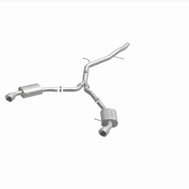 Magnaflow 19390 - MAG19390 - MagnaFlow 18-19 Audi A5 Dual Exit Polished Stainless CatBack Exhaust - 3in Main Piping Diameter - Shipped in Europe - Tuningsupply.com