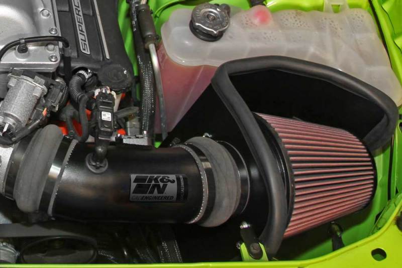 K&N Engineering 69-2550TTK - KNN69-2550TTK - K&N 2015 Dodge Challenger/Charger 6.2L V8 Typhoon Short Ram Intake - Shipped in Europe - Tuningsupply.com