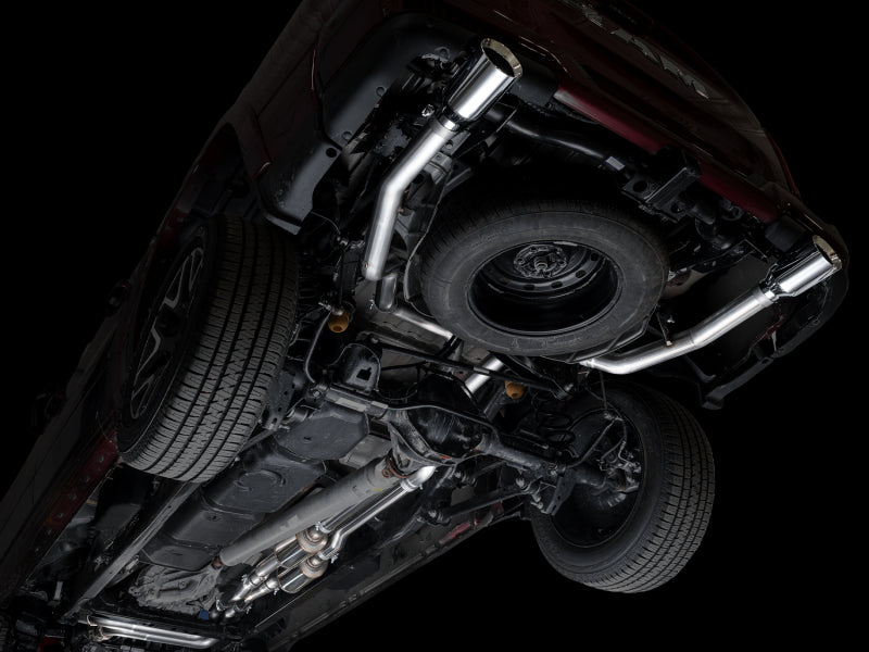 AWE Tuning 3015-32530 - AWE3015-32530 - AWE 25+ RAM 1500 3.0TT 0FG Catback Touring Exhaust - Chrome Silver Tips - Shipped in Europe - Tuningsupply.com