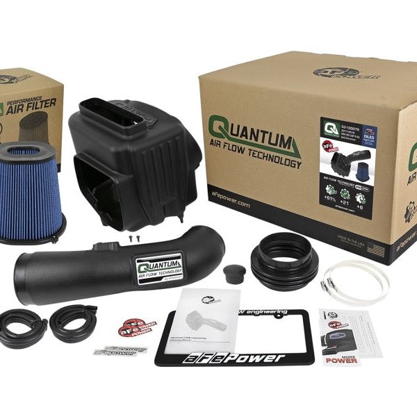aFe 53-10007R - AFE53-10007R - aFe Quantum Pro 5R Cold Air Intake System 17-18 GM/Chevy Duramax V6-6.6L L5P - Oiled - Shipped in Europe - Tuningsupply.com