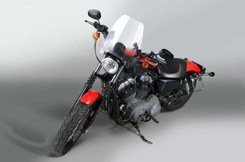 National Cycle N25042 - NATN25042 - National Cycle Deflector Screen w/ Handlebar 1 in. Quick Set - Clear - Shipped in Europe - Tuningsupply.com