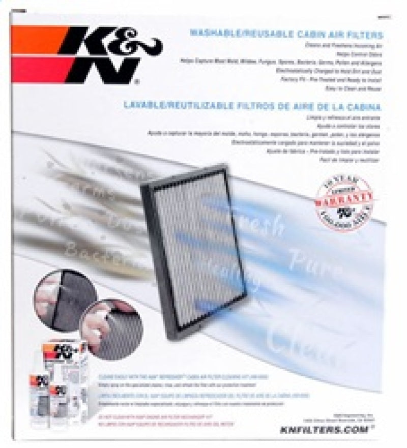 K&N Engineering VF3009 - KNNVF3009 - K&N 13-16 Audi SQ5 3.0L V6 Cabin Air Filter - Shipped in Europe - Tuningsupply.com