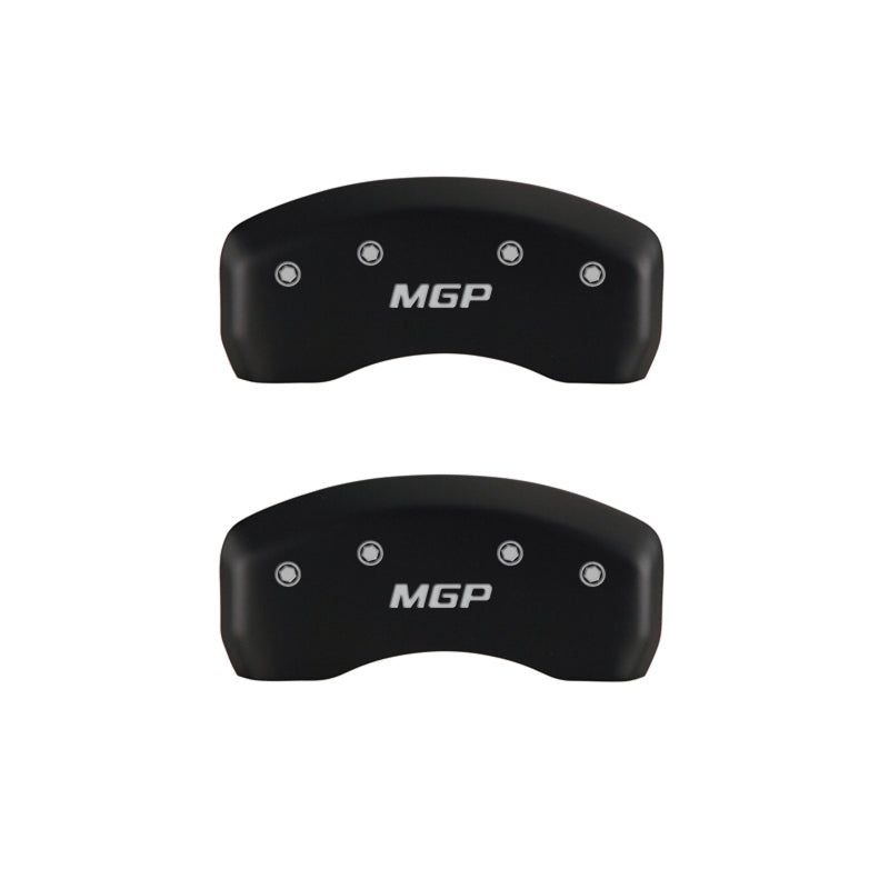 MGP 23197SMGPRD - MGP23197SMGPRD - MGP 4 Caliper Covers Engraved Front & Rear MGP Red finish silver ch - Shipped in Europe - Tuningsupply.com