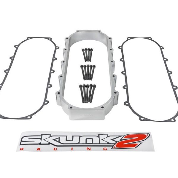 Skunk2 Racing 907-05-9002 - SKK907-05-9002 - Skunk2 Ultra Series Honda/Acura Silver RACE Intake Manifold 2 Liter Spacer (Inc Gasket & Hardware) - Shipped in Europe - Tuningsupply.com
