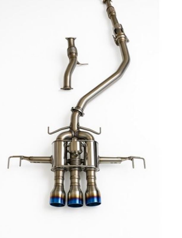 Invidia HS23AISFQ33STL - INVHS23AISFQ33STL - Invidia 24+ Acura Integra Type-S DE5 Q300 Cat-Back Exhaust system - Single Layer Ti Tip - Shipped in Europe - Tuningsupply.com