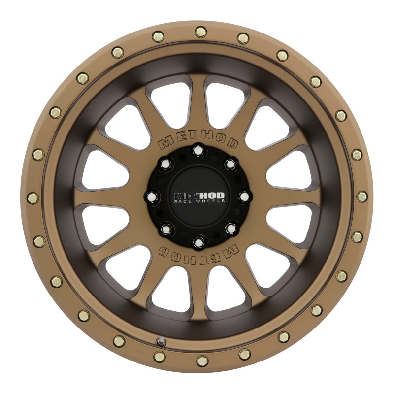 Method Wheels MR60521080924N - MRWMR60521080924N - Method MR605 NV 20x10 -24mm Offset 8x6.5 121.3mm CB Method Bronze Wheel - Shipped in Europe - Tuningsupply.com