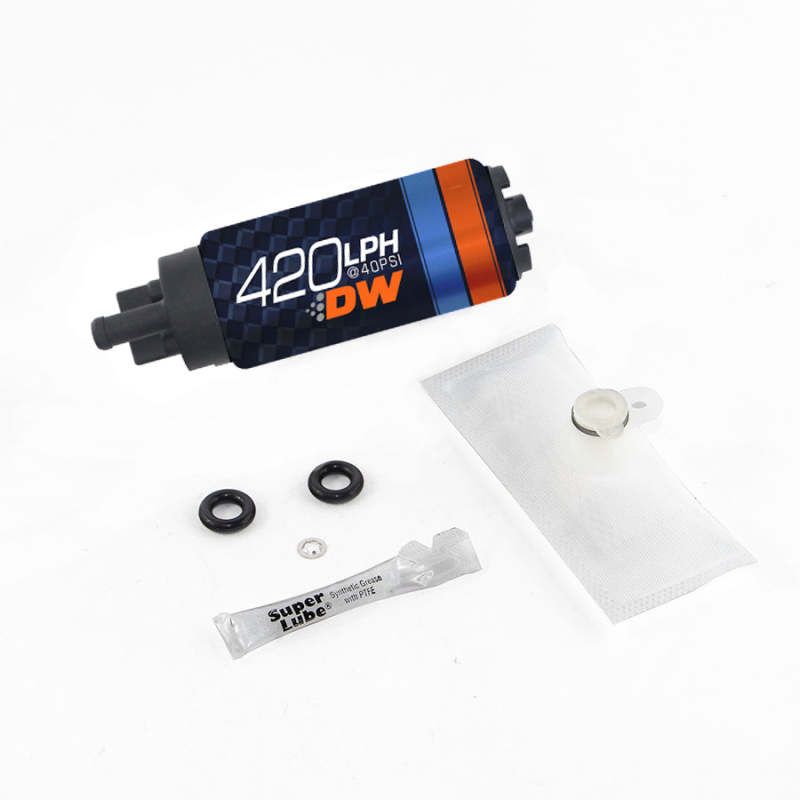 DeatschWerks 9-421S-1003 - DWK9-421S-1003 - Deatschwerks DW420 Series 420lph In-Tank Fuel Pump w/ Install Kit For 09-12 Genesis Coupe - Shipped in Europe - Tuningsupply.com