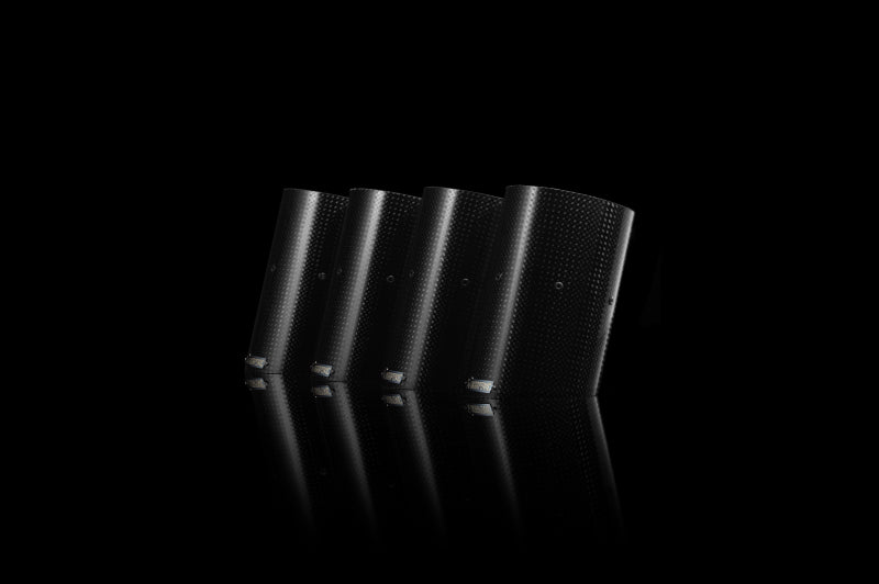 Akrapovic TP-CT/3 - AKRTP-CT/3 - Akrapovic 07-13 BMW M3 (E90/E92/E93) Tail Pipe Set (Carbon) - Shipped in Europe - Tuningsupply.com