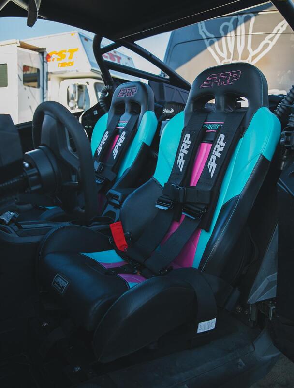 PRP Seats A8001-PORXP-C83-203 - PRPA8001-PORXP-C83-203 - PRP Polaris General XCR Suspension Seats Kit - Shipped in Europe - Tuningsupply.com