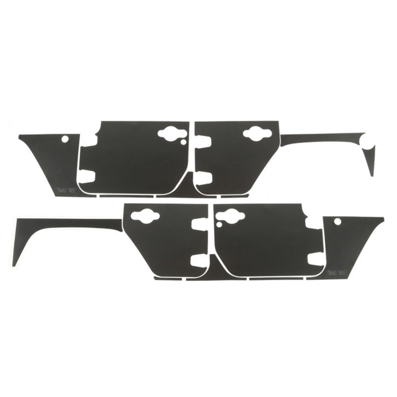 Rugged Ridge 12300.53 - RUG12300.53 - Rugged Ridge Magnetic Protection Panel kit 4-Dr07-18 Jeep Wrangler - Shipped in Europe - Tuningsupply.com