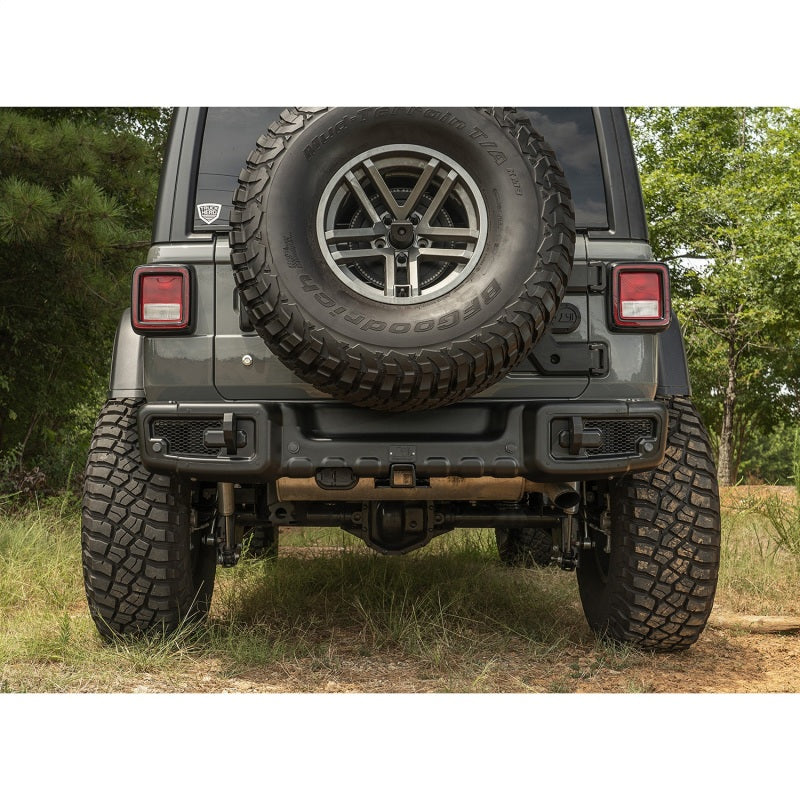 Rugged Ridge 11544.25 - RUG11544.25 - Rugged Ridge Spartacus Rear Bumper Black 18-20 Jeep Wrangler JL - Shipped in Europe - Tuningsupply.com