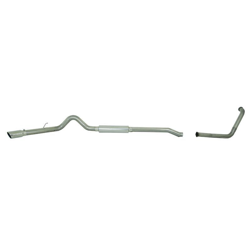 MBRP PS6206409 - MBRPS6206409 - MBRP 2003-2007 Ford F-250/350 6.0L EC/CC Turbo Back Single Side (Stock Cat) - Shipped in Europe - Tuningsupply.com