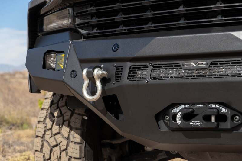 DV8 Offroad FBCS1-07 - DVEFBCS1-07 - DV8 Offroad 19-21 Chevrolet Silverado 1500 SPEC Series Front Bumper - Shipped in Europe - Tuningsupply.com