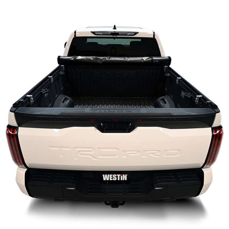 Westin 19-10285 - WES19-10285 - Westin 22-24 Toyota Tundra 5.5ft. Bed Soft Roll Tonneau Cover - Black - Shipped in Europe - Tuningsupply.com