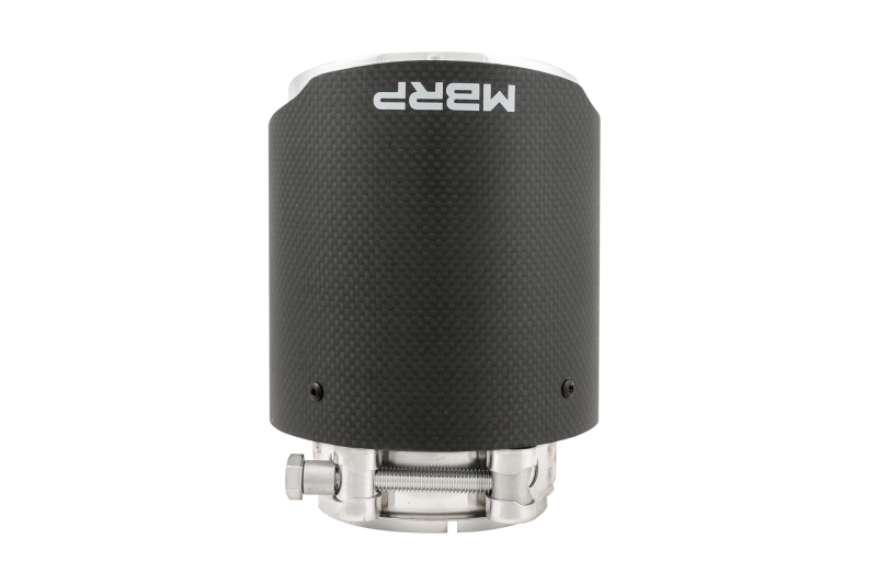 MBRP PT5180CF - MBRPT5180CF - MBRP Universal Carbon Fiber Dual Wall Tip 4.5in OD/3in Inlet/6.13in L - Shipped in Europe - Tuningsupply.com
