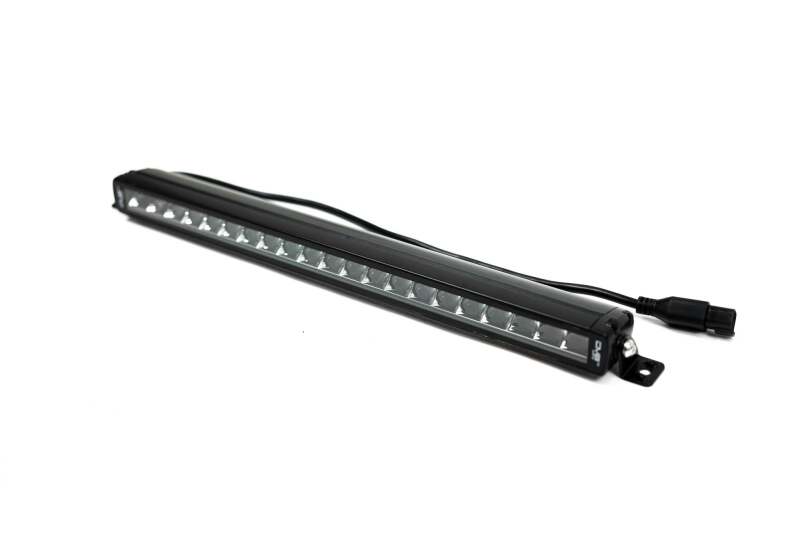 DV8 Offroad BE20SW105W-H - DVEBE20SW105W-H - DV8 Offroad 20in Halo Elite Single Row Light Bar with Accent Light - White/Amber - Shipped in Europe - Tuningsupply.com