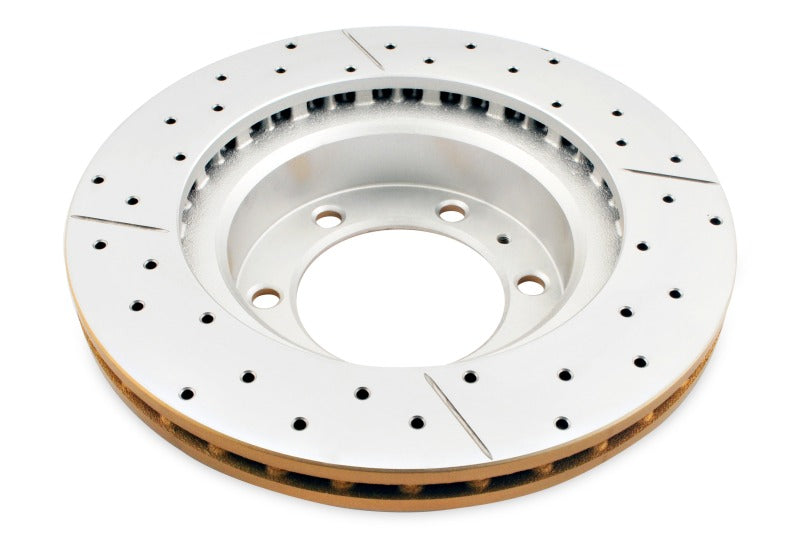 DBA DBA2716X - DBADBA2716X - DBA 05-20 Toyota Tacoma (w/6 Lug Wheel & 4 Piston Clpr) Front Drilled & Slotted Street Series Rotor - Shipped in Europe - Tuningsupply.com
