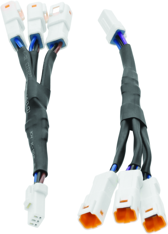 Kuryakyn 2929 - KUR2929 - Kuryakyn 3-Pin Y-Connectors For Tracer Lights (Pair) - Shipped in Europe - Tuningsupply.com