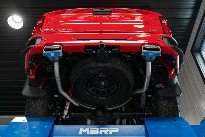MBRP PS5065304 - MBRPS5065304 - MBRP 19-Up Chevy Silverado 1500 6.2L 2.5in Catback Dual Rear Exit T304 SS - Shipped in Europe - Tuningsupply.com