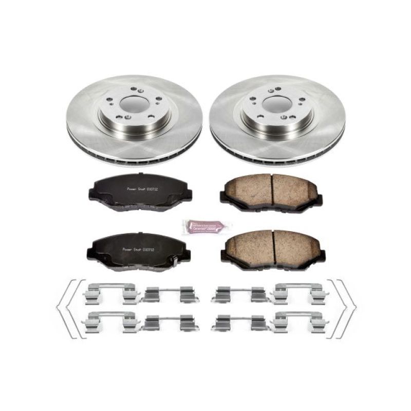 PowerStop KOE3055 - PSBKOE3055 - Power Stop 13-15 Acura ILX Front Autospecialty Brake Kit - Shipped in Europe - Tuningsupply.com