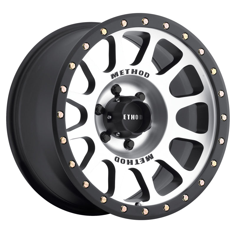 Method Wheels MR30568060300 - MRWMR30568060300 - Method MR305 NV 16x8 0mm Offset 6x5.5 108mm CB Machined/Black Street Loc Wheel - Shipped in Europe - Tuningsupply.com