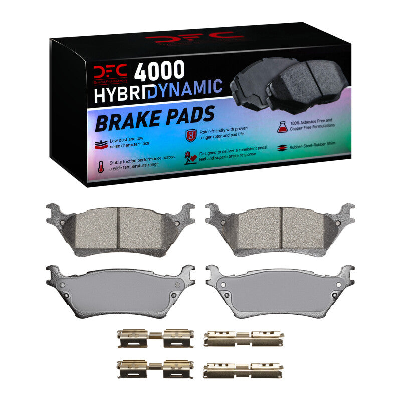 DFC - DFC4000-1602-01 - DFC 12-20 Ford F-150 RWD Rear 4000 HybriDynamic Brake Pads and Hardware Kit - Shipped in Europe - Tuningsupply.com