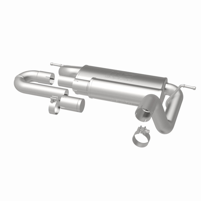 Magnaflow 19620 - MAG19620 - MagnaFlow 18-23 Jeep Wrangler JL 2.0L/3.6L Overland Series Axle-Back Exhaust - Shipped in Europe - Tuningsupply.com