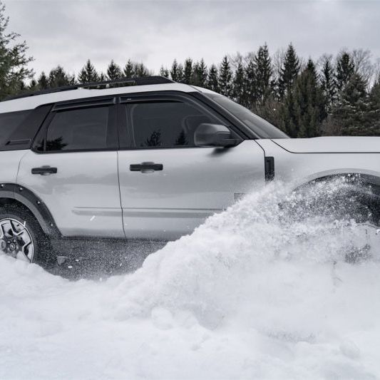 AVS 94713 - AVS94713 - AVS 2021 Ford Bronco Sport Ventvisor Outside Mount Window Deflectors 4pc - Smoke - Shipped in Europe - Tuningsupply.com