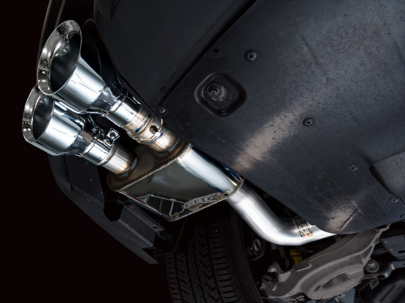 AWE Tuning 3025-42551 - AWE3025-42551 - AWE Tuning 21-23 Ford Mustang Mach 1 SwitchPath Cat-Back Exhaust w/ Quad Chrome Silver Tips - Shipped in Europe - Tuningsupply.com
