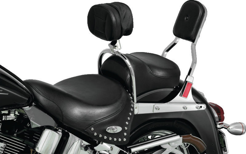 Kuryakyn 8987 - KUR8987 - Kuryakyn Driver Backrest Most Softail Models Chrome - Shipped in Europe - Tuningsupply.com