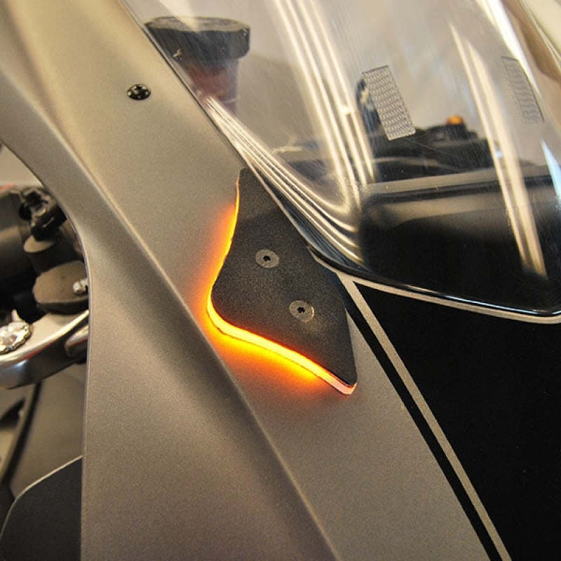 New Rage Cycles R1-MBO - NEWR1-MBO - New Rage Cycles 15-19 Yamaha R1 Mirror Block Off Turn Signals - Shipped in Europe - Tuningsupply.com