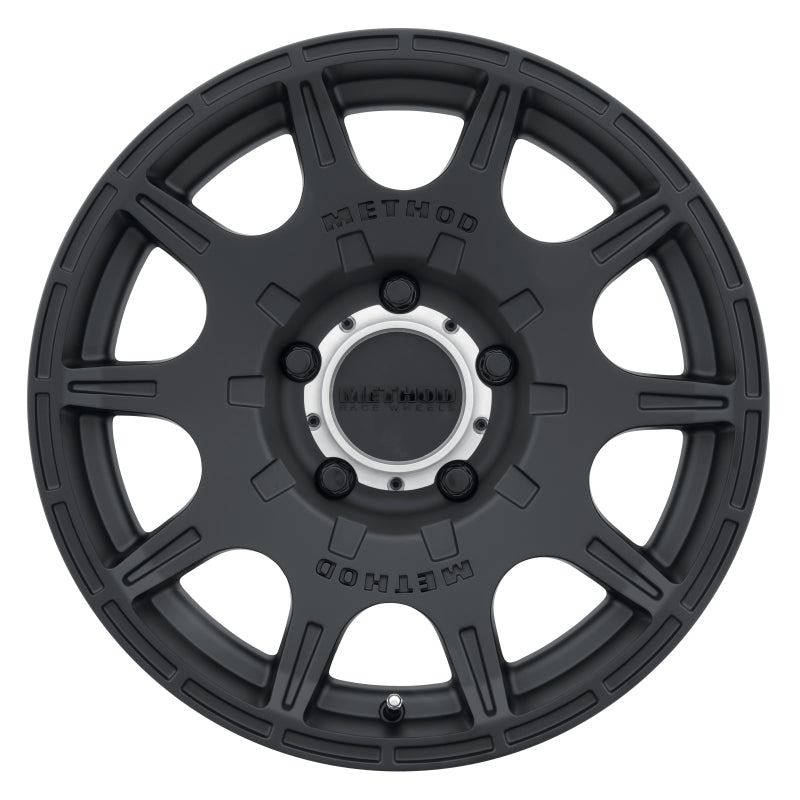 Method Wheels - MRWMR30878550500 - Method MR308 Roost 17x8.5 0mm Offset 5x5 71.5mm CB Matte Black Wheel - Shipped in Europe - Tuningsupply.com