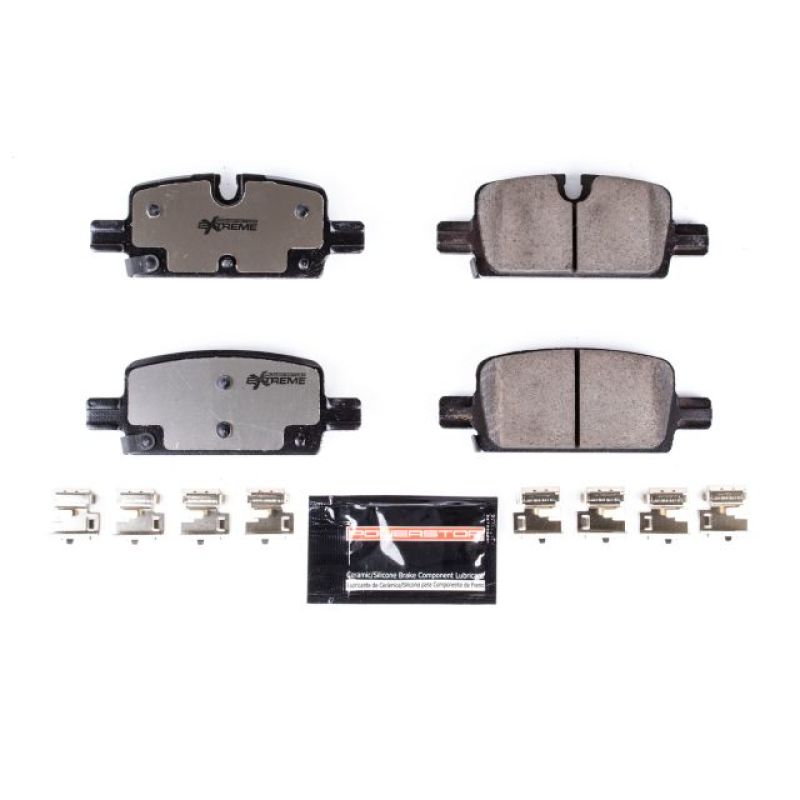PowerStop Z36-2174 - PSBZ36-2174 - Power Stop 2019 Chevrolet Silverado 1500 Rear Z36 Truck & Tow Brake Pads w/Hardware - Shipped in Europe - Tuningsupply.com