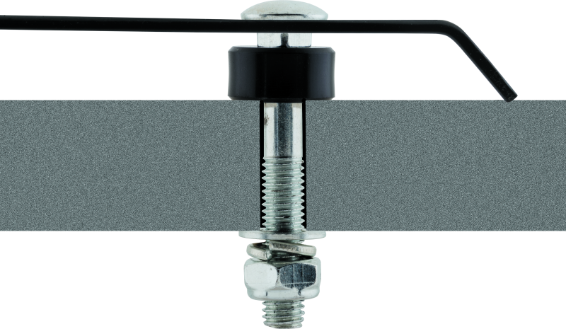 BikeMaster 152453 - BKM152453 - BikeMaster Heavy Duty Wheel Chock - Silver - Shipped in Europe - Tuningsupply.com