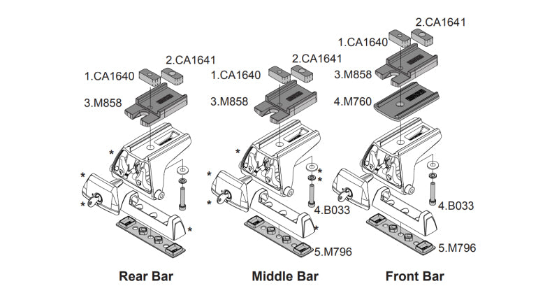 Rhino-Rack PLHS4 - RHRPLHS4 - Rhino-Rack Pioneer Leg Height Spacer for RLT600 Legs - Shipped in Europe - Tuningsupply.com
