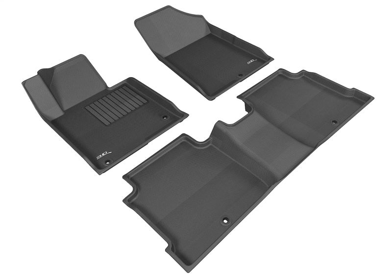 3D MAXpider L1KA03901509 - ACEL1KA03901509 - 3D MAXpider 16-20 Kia OptiMa Kagu Black Full Set - Shipped in Europe - Tuningsupply.com
