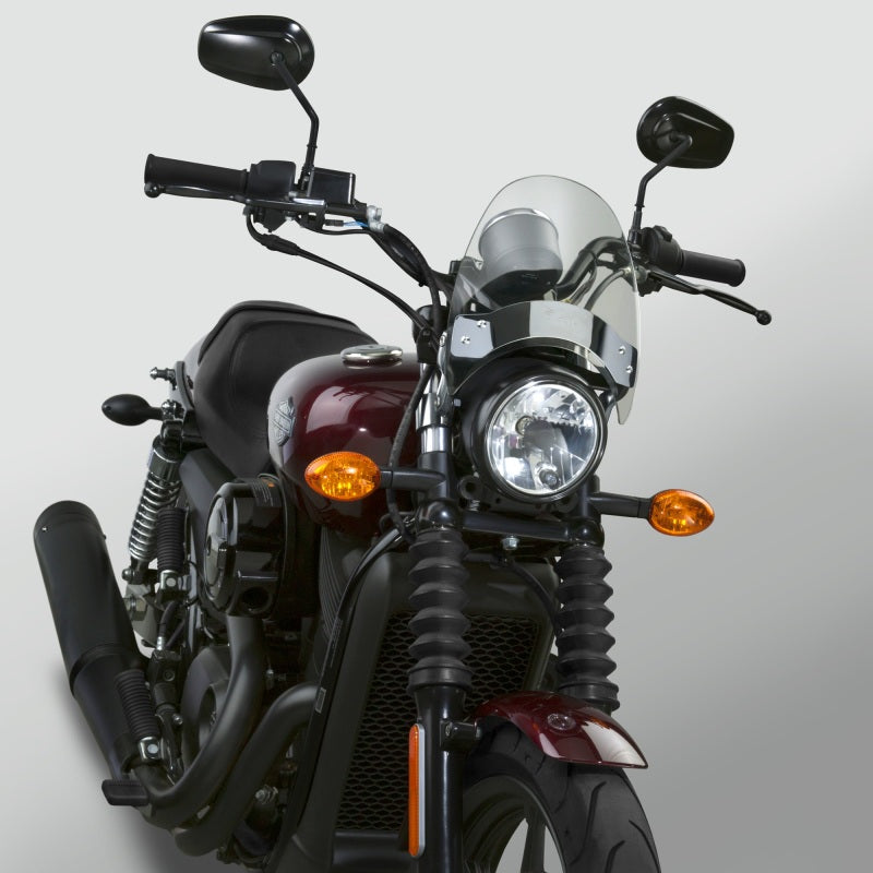 National Cycle N2530 - NATN2530 - National Cycle Fits Up to 43 mm. O.D. Flyscreen-Chrome Lt. Tint - Shipped in Europe - Tuningsupply.com