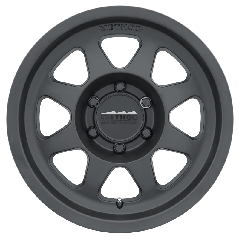 Method Wheels MR70168060500 - MRWMR70168060500 - Method MR701 16x8 0mm Offset 6x5.5 106.25mm CB Matte Black Wheel - Shipped in Europe - Tuningsupply.com