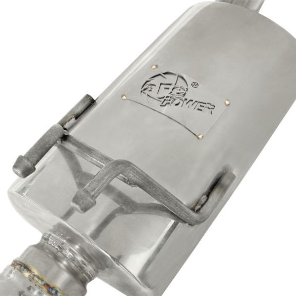 aFe 49-36610 - AFE49-36610 - aFe Takeda Exhaust 2.5in Dia 304SS Axle-Back w/Polished Tip 06-11 Honda Civic EX Sedan L4 1.8L - Shipped in Europe - Tuningsupply.com